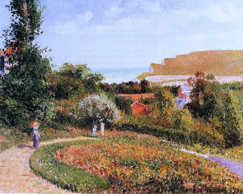  Camille Pissarro The Garden of the Hotel Berneval - Hand Painted Oil Painting