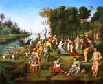  Lorenzo Costa The Garden Of The Peaceful Arts - Hand Painted Oil Painting