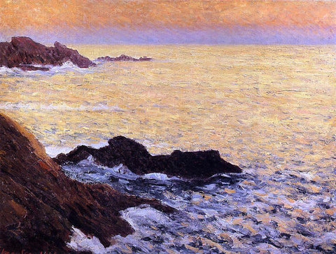  Maxime Maufra The Golden Sea - Quiberon - Hand Painted Oil Painting