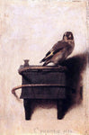 Carel Fabritius The Goldfinch - Hand Painted Oil Painting