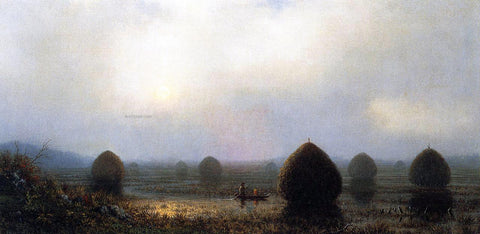  Martin Johnson Heade The Great Swamp - Hand Painted Oil Painting