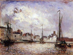  Johan Barthold Jongkind The Harbor: the Brussels Warehouse District - Hand Painted Oil Painting