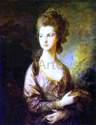  Thomas Gainsborough The Honorable Mrs. Graham - Hand Painted Oil Painting