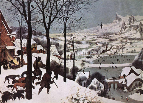  The Elder Pieter Bruegel The Hunters in the Snow (Winter) - Hand Painted Oil Painting
