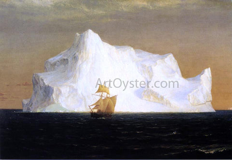  Frederic Edwin Church The Iceberg - Hand Painted Oil Painting