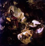  Sir Joshua Reynolds The Infant Hercules Strangling the Serpents - Hand Painted Oil Painting