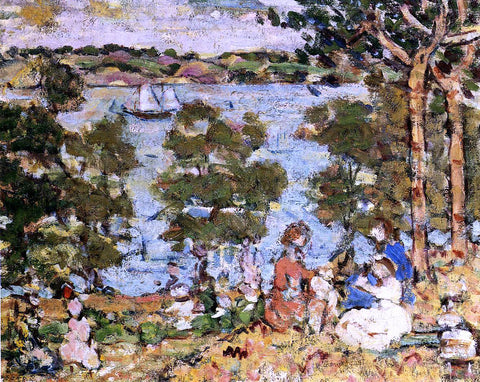  Maurice Prendergast The Inlet - Hand Painted Oil Painting
