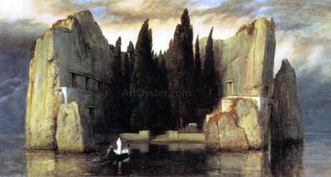  Arnold Bocklin The Isle of the Dead - Hand Painted Oil Painting