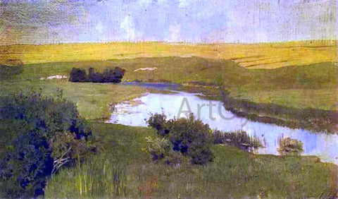  Isaac Ilich Levitan The Istra River, Study - Hand Painted Oil Painting