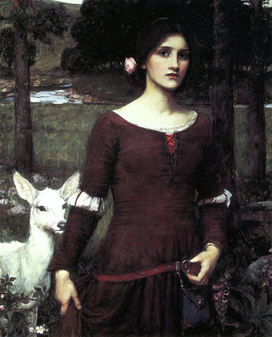  John William Waterhouse The Lady Clare - Hand Painted Oil Painting