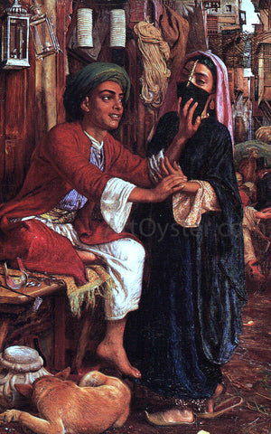  William Holman Hunt The Lantern Maker's Courtship - Hand Painted Oil Painting