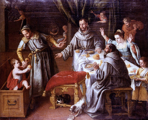  Juan Sanchez Cotan The Miracle Of Saint Francis - Hand Painted Oil Painting
