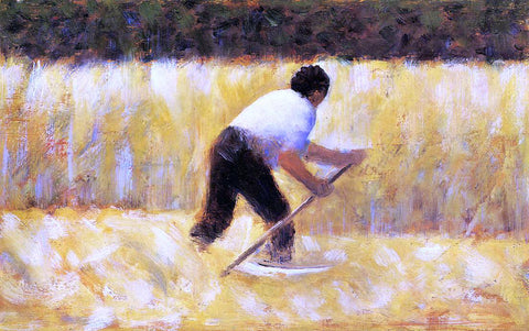  Georges Seurat The Mower - Hand Painted Oil Painting