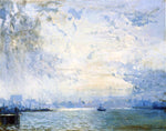  Arthur Clifton Goodwin The Mystic River Docks - Hand Painted Oil Painting