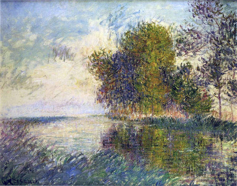  Gustave Loiseau The Normandy River - Hand Painted Oil Painting
