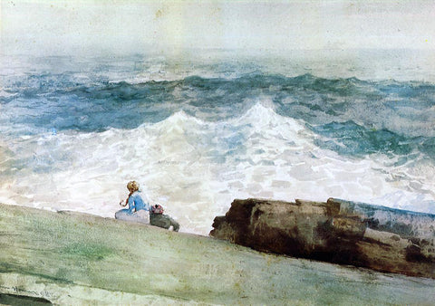  Winslow Homer The Northeaster - Hand Painted Oil Painting