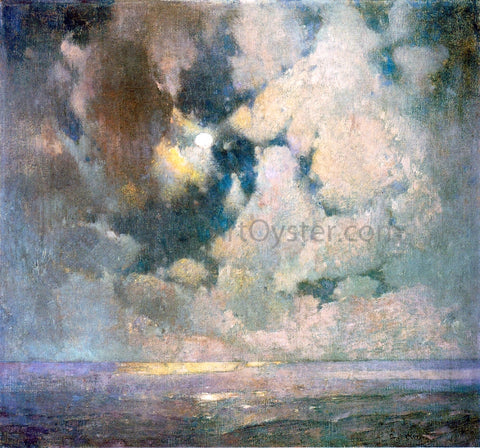  Emil Carlsen The Ocean at Sunrise - Hand Painted Oil Painting
