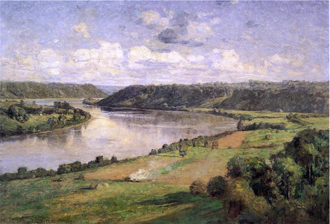  Theodore Clement Steele The Ohio river from the College Campus, Hanover - Hand Painted Oil Painting