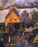  Egon Schiele The Old City I (also known as Dead City V) - Hand Painted Oil Painting