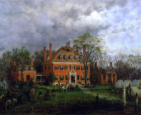  Edward Lamson Henry The Old Westover House - Hand Painted Oil Painting