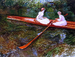  Claude Oscar Monet The Pink Skiff - Hand Painted Oil Painting