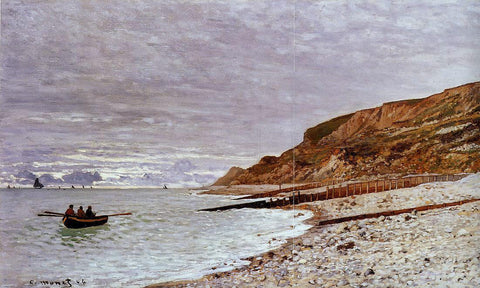  Claude Oscar Monet The Point de la Heve, Honfleur - Hand Painted Oil Painting