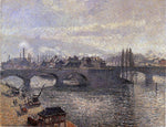  Camille Pissarro The Pont Corneille , Rouen: Morning Effect - Hand Painted Oil Painting