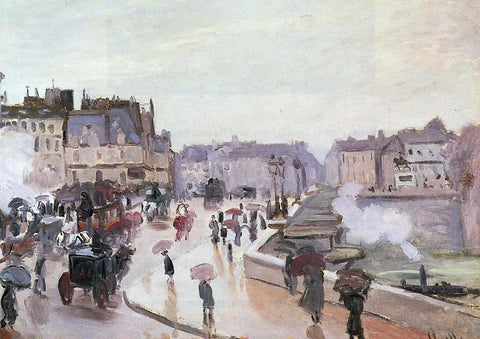  Claude Oscar Monet The Pont Neuf - Hand Painted Oil Painting