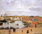  Camille Pissarro The Port of Dieppe - Hand Painted Oil Painting