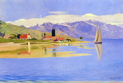  Felix Vallotton The Port of Pully - Hand Painted Oil Painting