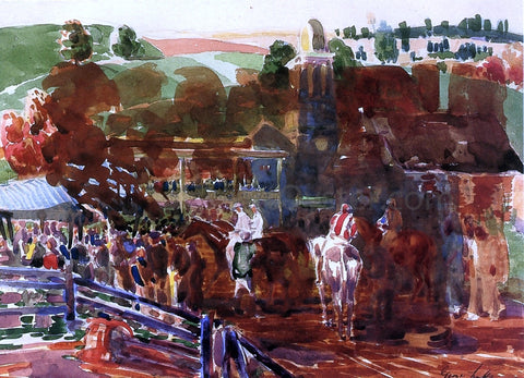  George Luks The Race Track - Hand Painted Oil Painting