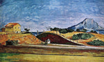  Paul Cezanne The Railway Cutting - Hand Painted Oil Painting
