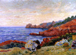  Armand Guillaumin The Red Rocks at Agay - Hand Painted Oil Painting