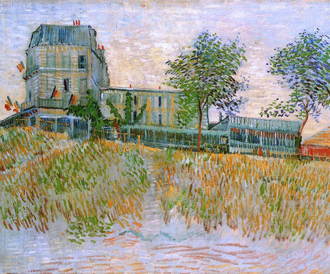  Vincent Van Gogh The Restaurant de la Sirene at Asnieres - Hand Painted Oil Painting