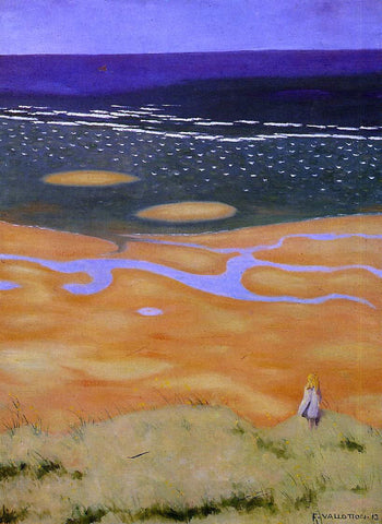  Felix Vallotton The Rising Tide - Hand Painted Oil Painting