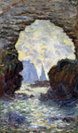 Claude Oscar Monet The Rock Needle Seen through the Porte d'Aumont - Hand Painted Oil Painting
