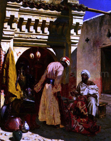  Rudolph Ernst The Rug Merchant - Hand Painted Oil Painting