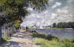  Claude Oscar Monet The Seine at Argenteuil - Hand Painted Oil Painting