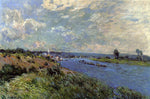  Alfred Sisley The Seine at Saint-Cloud - Hand Painted Oil Painting