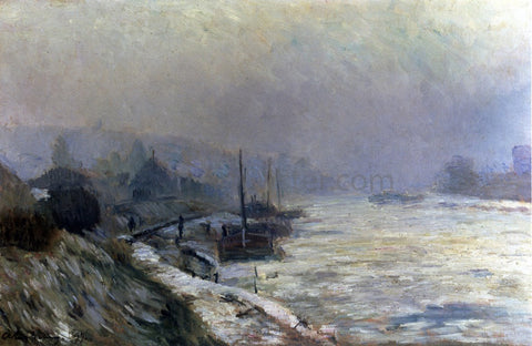  Albert Lebourg The Seine in Winter - Hand Painted Oil Painting