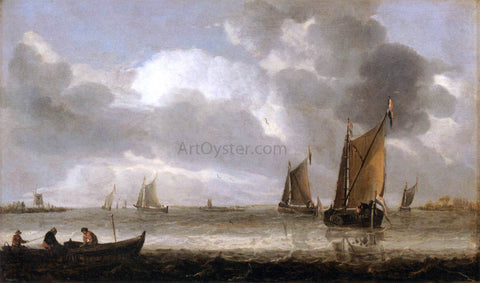  Abraham Van Beyeren The Silver Seascape - Hand Painted Oil Painting
