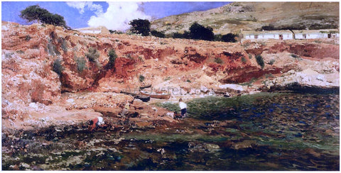  Joaquin Sorolla Y Bastida The Small cove, Javea - Hand Painted Oil Painting