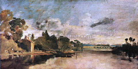  Joseph William Turner The Thames near Walton Bridges - Hand Painted Oil Painting