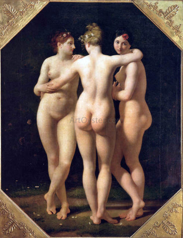  Jean-Baptiste Regnault The Three Graces - Hand Painted Oil Painting