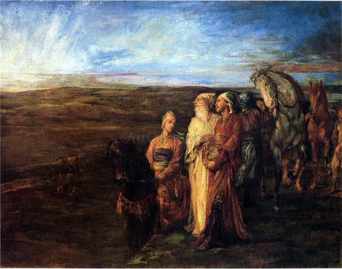  John La Farge The Three Wise Men (also known as Halt of the Wise Men) - Hand Painted Oil Painting