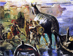  Lovis Corinth The Trojan Horse - Hand Painted Oil Painting