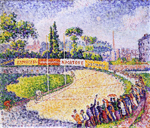  Paul Signac The Velodrome - Hand Painted Oil Painting