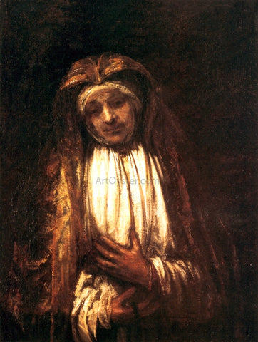  Rembrandt Van Rijn The Virgin of Sorrows - Hand Painted Oil Painting