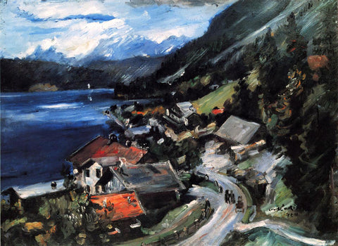  Lovis Corinth The Walchensee, Serpentine - Hand Painted Oil Painting