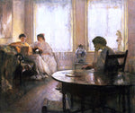  Edmund Tarbell Three Girls Reading - Hand Painted Oil Painting